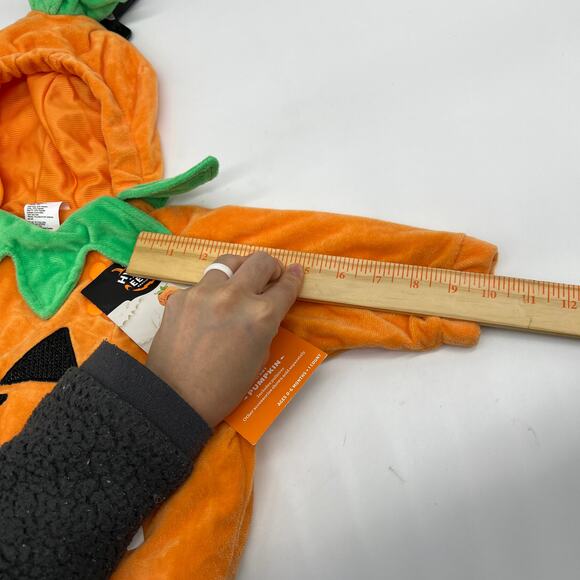Infant and Toddler Pumpkin Halloween Costume Pullover Size 0-6 Months - Picture 6 of 16